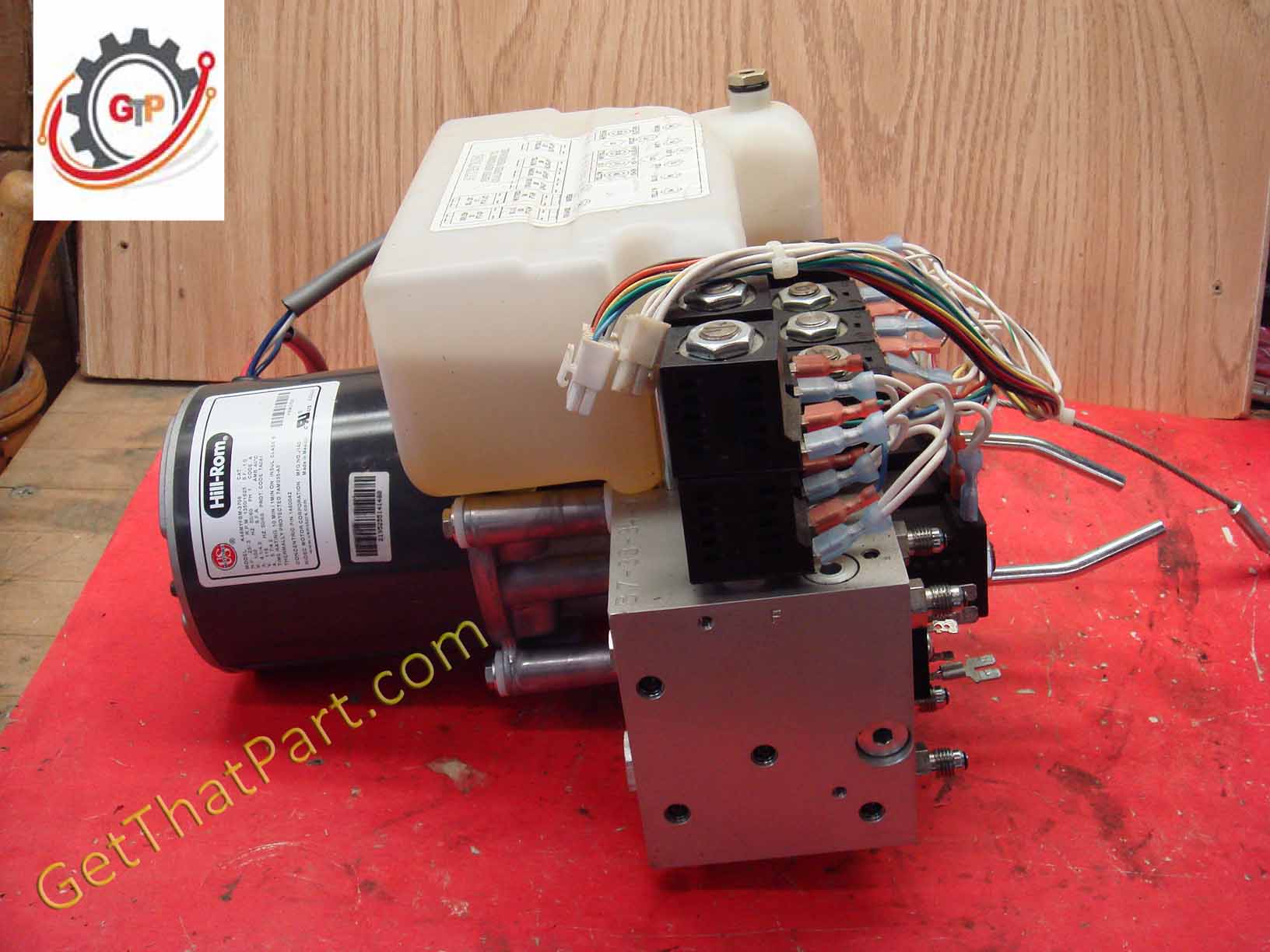 HillRom P1900 Total Care Bed Complete Hydraulic Power Unit Assembly